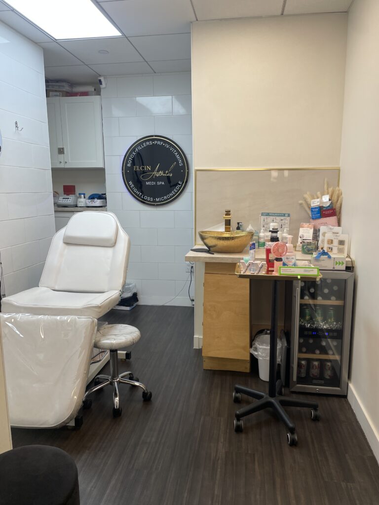 Medical aesthetics clinic on the Upper East Side NYC - Elcin Aesthetics treatment room